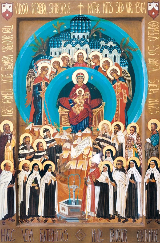 tous les saints de l ordre du carmel